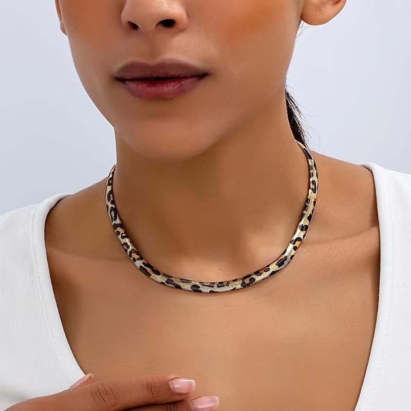 Leopard Luxe Necklace