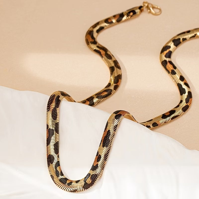Leopard Luxe Necklace
