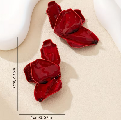 The Roselle Earrings - 2pc/set