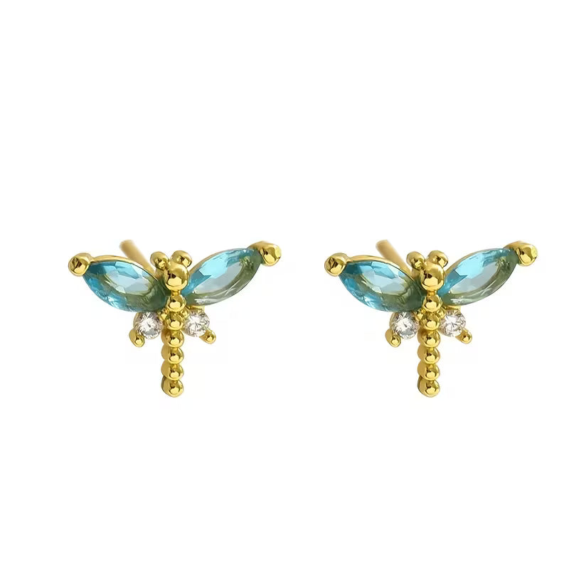 Elara Dragonfly Earrings- 2pc/set