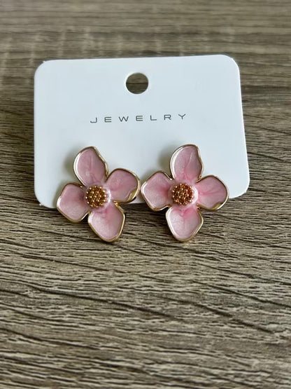 Vintage Maple Leaf (LIGHT PINK) - 2pc/Set