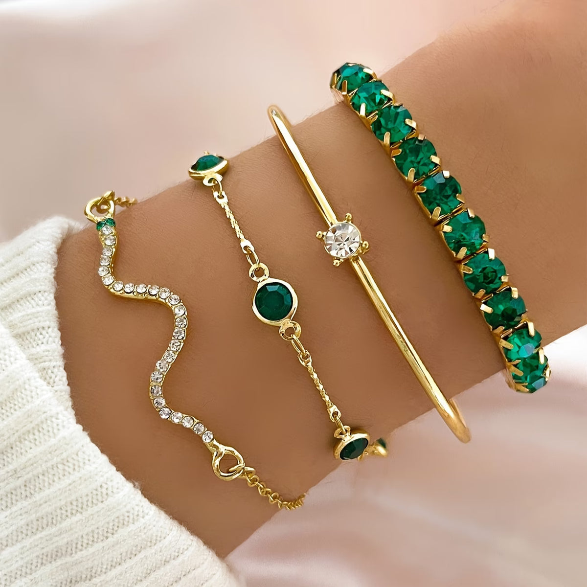 Valora 4-Piece Bracelet Set