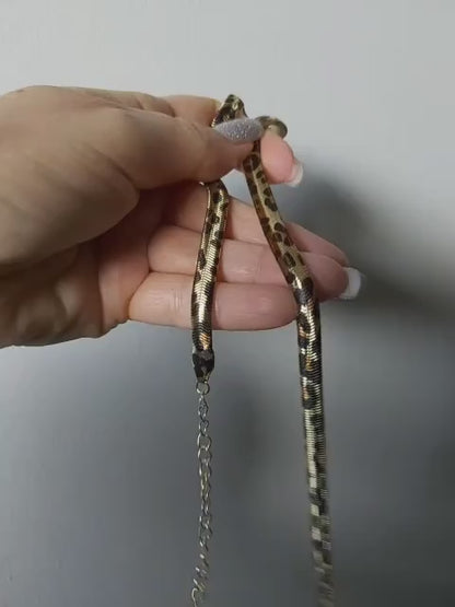 Leopard Luxe Necklace